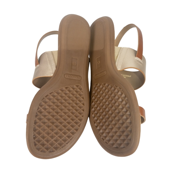 Aerosoles Avea Sandals Gold 8.5 - Picture 8 of 8